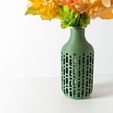 DSC03186.jpg The Rako Vase, Modern and Unique Home Decor for Dried and Preserved Flower Arrangement  | STL File