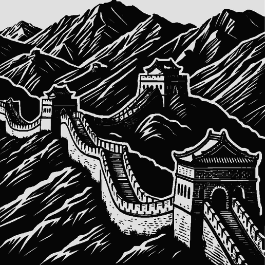 great_wall_of_china_2.png The Great Wall of China Lamp/Deco With Easy Solution For Front !