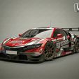 Hondaa-NSX-GT-High-Detail-3D-print-model11115.jpg Hondaa NSX GT (NC1) - High-Detail Modern Supercar 3D Print Model