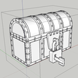 Treasure-Chest.png Treasure Chest Box with Lock! Four Color or One...