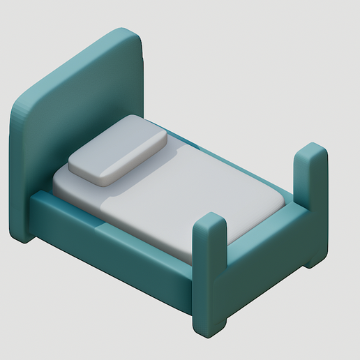 Cama - 3D model önizlemesi