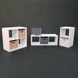 20230901_161323.jpg Miniature Cube Shelves and Storage - Miniature Furniture 1/12 Scale