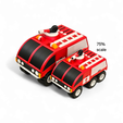 p2.png Fire Truck Multicolor - Print in Place