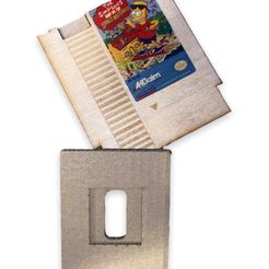 285199603_1060640551473502_1785436286521267466_n.jpg 3D file NES Laser Cut Cartridge - Solid and with Internal Space・3D print design to download, AtomicProps