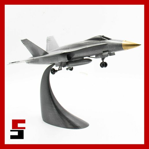Airplane F/A-18 Hornet McDonnell Douglas Scale 1/50 3D model