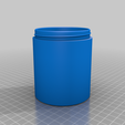 Teabox_80x100_round_body.png Dispenser Container - Screw Cap, All Purpose
