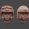 untitled.png Female Space Soldier Heads [Pre-Supported]
