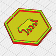 tiger-preview.png Tiger Hexagon – 3D Printable Game Token