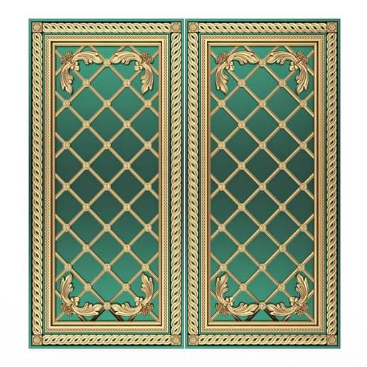 Backgammon Set 03 Green