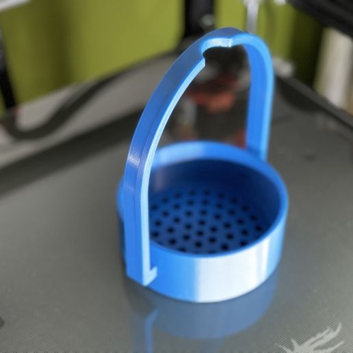 100mm Round Bath Bomb Diffuser Basket-Commercial License 3D model