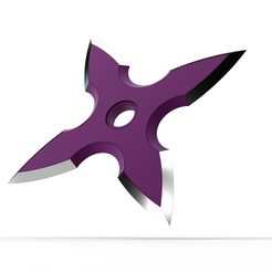 shurik.703.jpg STL-Datei Ninja Shuriken・3D-Druck-Idee zum Herunterladen
