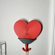 IMG_4355.jpeg Broken Heart Entryway Hook, key holder for your home, Home is where the Heart is