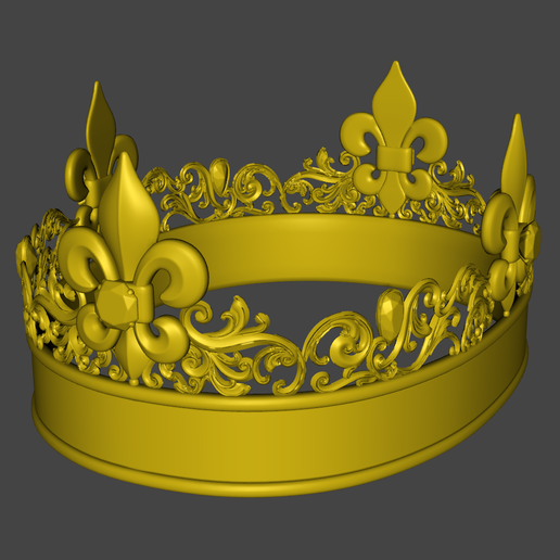 kingcrown1.png Wearable King Crown