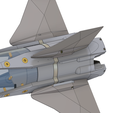 AIM9X-SIDEWINDER-JET-VANE-1.png AIM-9X Sidewinder Missile Simplified - Jet Vane & Tailfin Control Section
