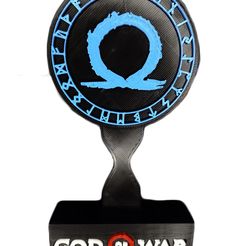 Soporte-GOD.jpg God of War Headphone Stand/God of War Headphone Stand