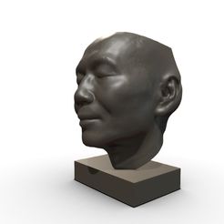 My face - Download Free 3D model by mwopus (@mwopus) - Sketchfab20181127-007528.jpg Fichier STL Mon visage・Idée pour impression 3D à télécharger