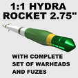 Title.png Hydra 70mm (2.75in) Rocket and Warheads