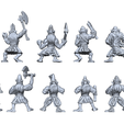AxesBack.png Hobgoblins 28mm All presupported