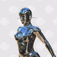 IMG_1547.png The Weeknd Sorayama Statue AfterHours Til Dawn Concert Chrome 3D Model
