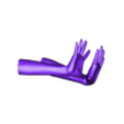 Hands_19.OBJ Female Hand in 20 Poses 3D Model 3D Print Model