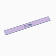 3mm.png Cookie dough leveling ruler: Cookie dough leveling ruler 3mm