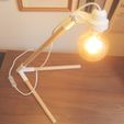 photo_2.JPG Lampe design bois à monter / Wooden style DIY lamp