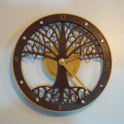 FILE0237.JPG STL file Clock・Model to download and 3D print
