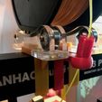 left.jpg Free STL file Wanhao i3 Plus spool holder bracket・3D printing idea to download