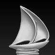Sailboat_03.jpg Sail Boat Sculpture Decorative 3D Model