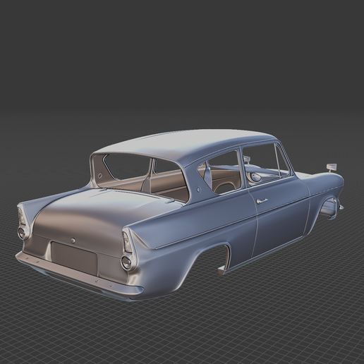 5.png Ford Anglia 105E 1967 3D Print