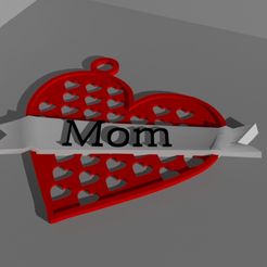 momkeychian.jpg Mom heart v2 keychain