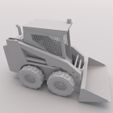 Mini Excavator 3.jpg Мини-экскаватор PRINTABLE транспортное средство 3D цифровой STL файл