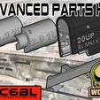 FGC6BL-Advanced-parts-kit.jpg FGC-6BL MKI/MKII (BOLT LOCK) Advanced Parts Kit  GBB airsoft FGC-9 replica