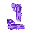 Split_Left_Arm_Cannon.stl Modular Mech Helbrute Expansion