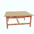 0_00021.jpg TABLE 3D MODEL - 3D PRINTING - OBJ - FBX - MASE DESK SCHOOL HOUSE WORK HOME WOOD STUDENT BOY GIRL