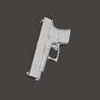 48.png Glock 48 Real Size 3D Gun Mold