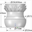 vase11-21.jpg vase cup vessel v11 for 3d-print or cnc
