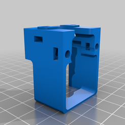 CR-6_SE_HD-modular-mount-BMS_mount-body.png Free STL file Phaetus Dragonfly Hotend BMS Adaptor for CR-6 SE・Template to download and 3D print