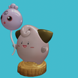 Cleffawithballon3.png Cleffa with Igglybuff ballon
