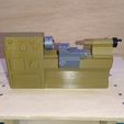 Front_main.jpg STL file Lathe 1/10 (turning)・3D print object to download