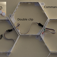 thingivere2.png Lithophane Hexaleaf LED panel