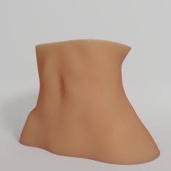 Abdomen-1.png STL file NSFW Abdomen・3D printing template to download