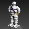 m1.jpg Iconic Retro Michelin Man (No Supports)