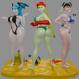 las-chicas-de-street-figter20.png street fighter on vacation at the beach