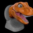 Bust-T-Rex.jpg Bust T-Rex Articulated (Easy print and Easy Assembly)