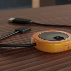 4.png STL file Portable Cable Winder・3D printer design to download