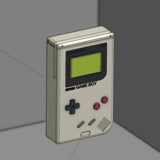 👦 Game Boy Nintendo Switch Holder・Free STL File for 3D printing