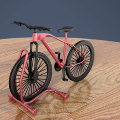 BICICLETA.png STL file MOUNTAIN BIKE・3D printable model to download