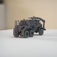 resin Models scene 2.367.jpg Buffalo Mine Protected Vehicle 1:64 Scale Model