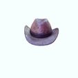 0K_00000.jpg HAT 3D MODEL - Top Hat DENIM RIBBON CLOTHING DRESS COWBOY HAT WESTERN